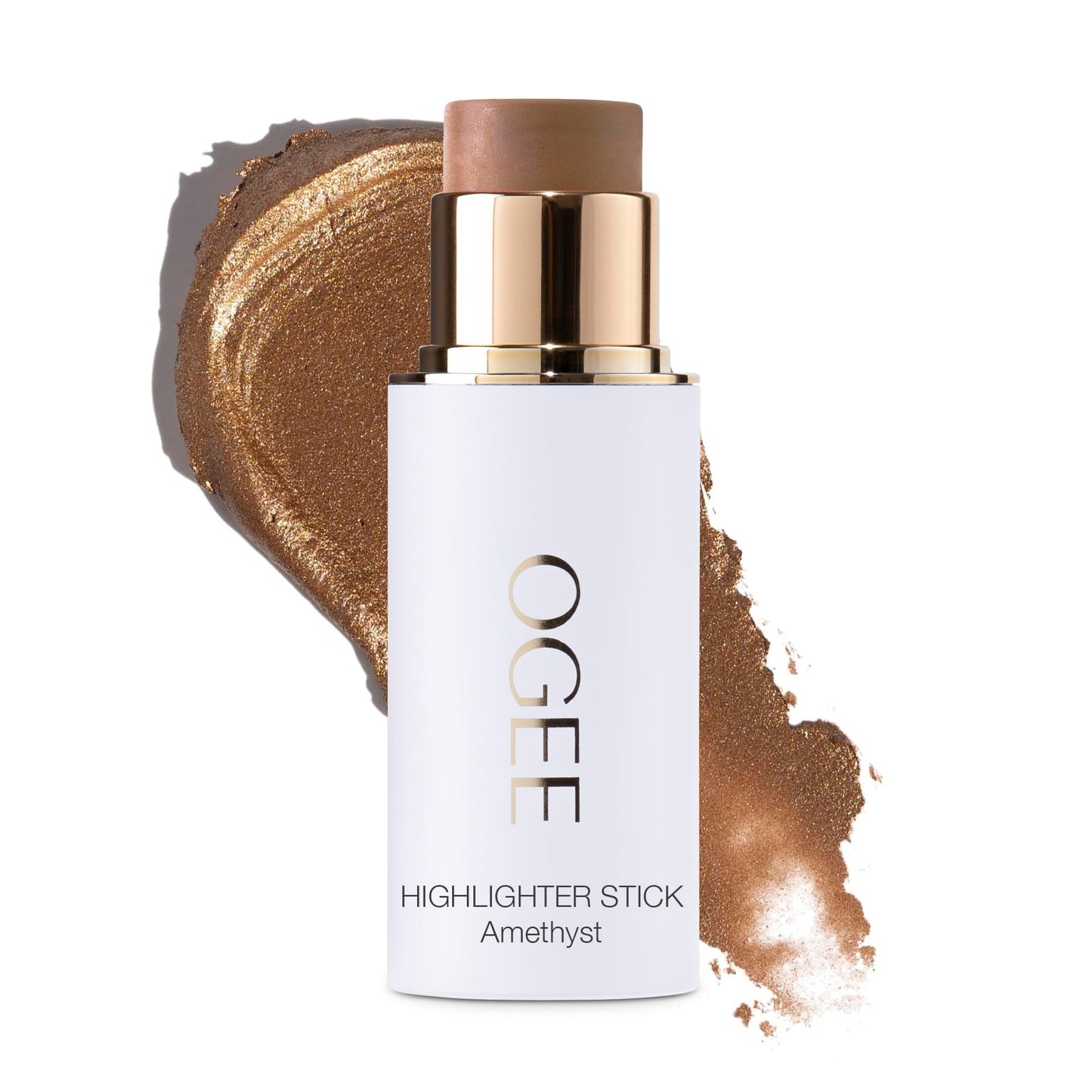 Ogee Face Stick Trio - Golden Contour Stick Makeup Collection - Certified Organic Bronzer, Blush Stick, and Highlighter Stick for a Flawless Look