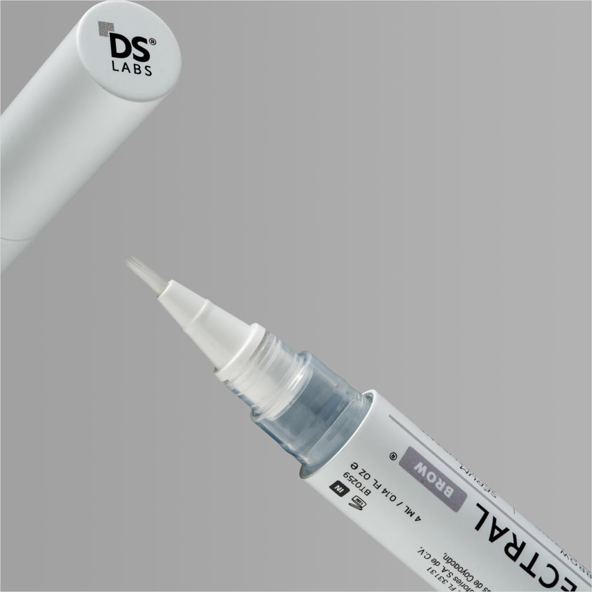 DS Labs Spectral.BROW Advanced Eyebrow Enhancing Serum - Fuller, Thicker-Looking Brows, with Nanoxidil, Retinol & Hyaluronic Acid, Paraben-Free, Sulfate-Free, Cruelty-Free, with Nanosome Technology